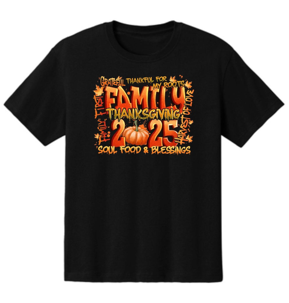 Family 2025 Thanksgiving Shirt
