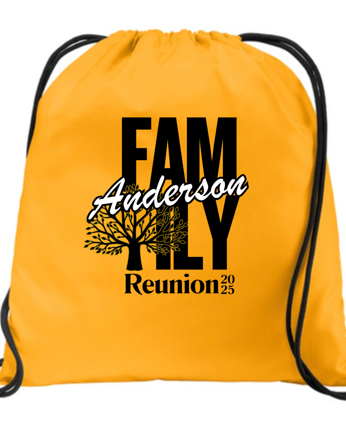 Anderson Family Reunion Drawstring Bag