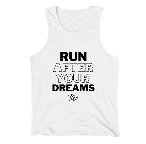 TRACKGIRLZ TANK TOPS - RUN AFTER YOUR DREAMS