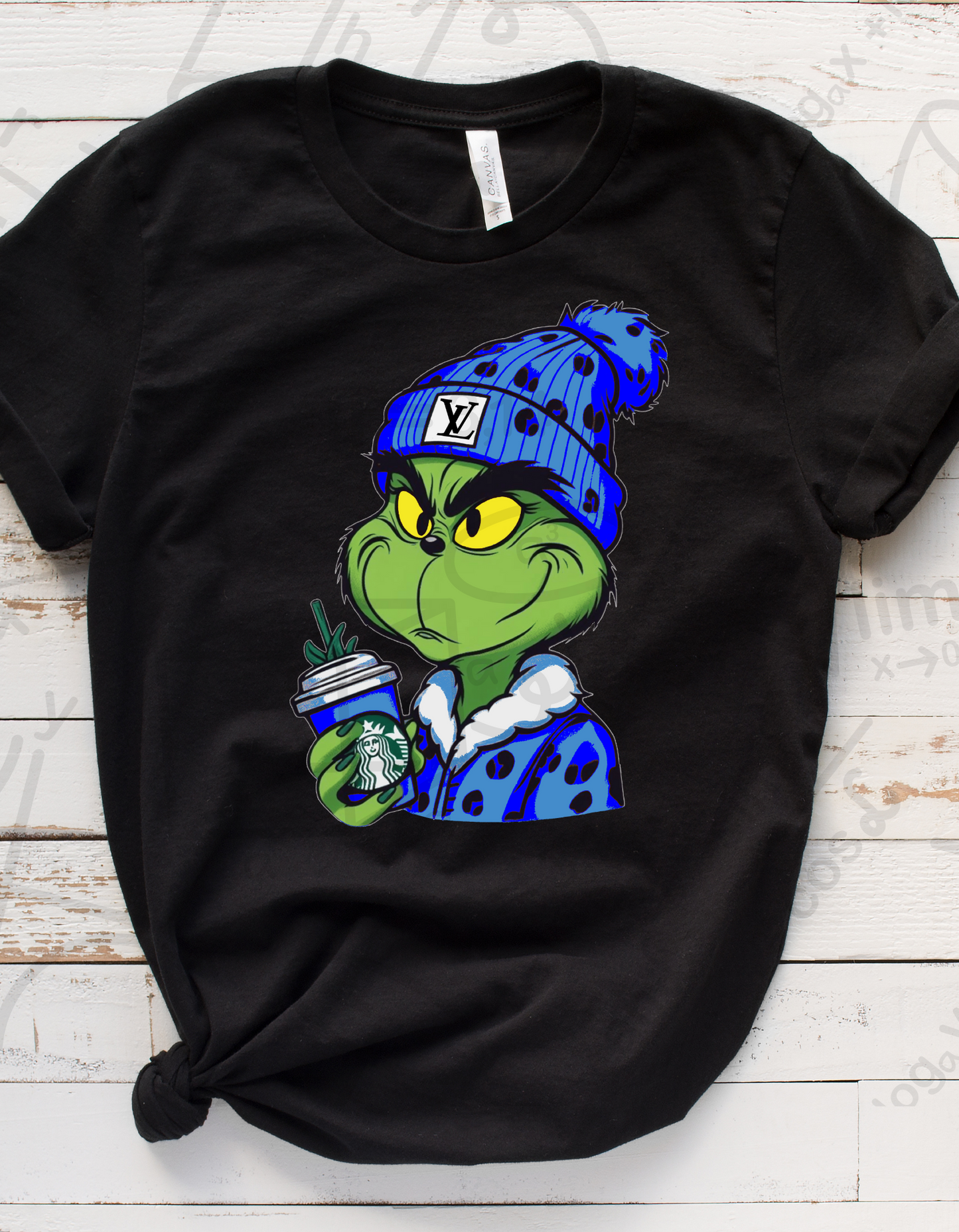 LV Grinch Blue - Tshirt - Grinch