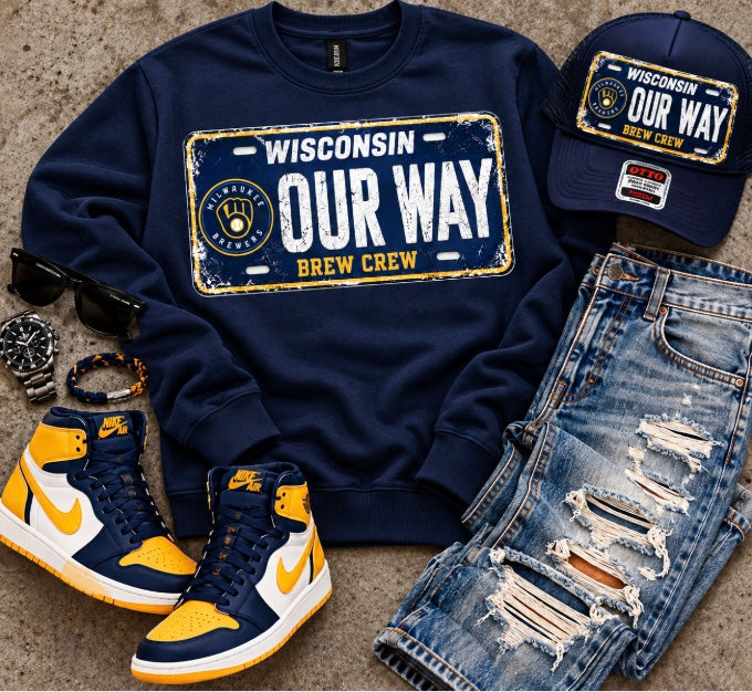 WIN OUR WAY - PLATE