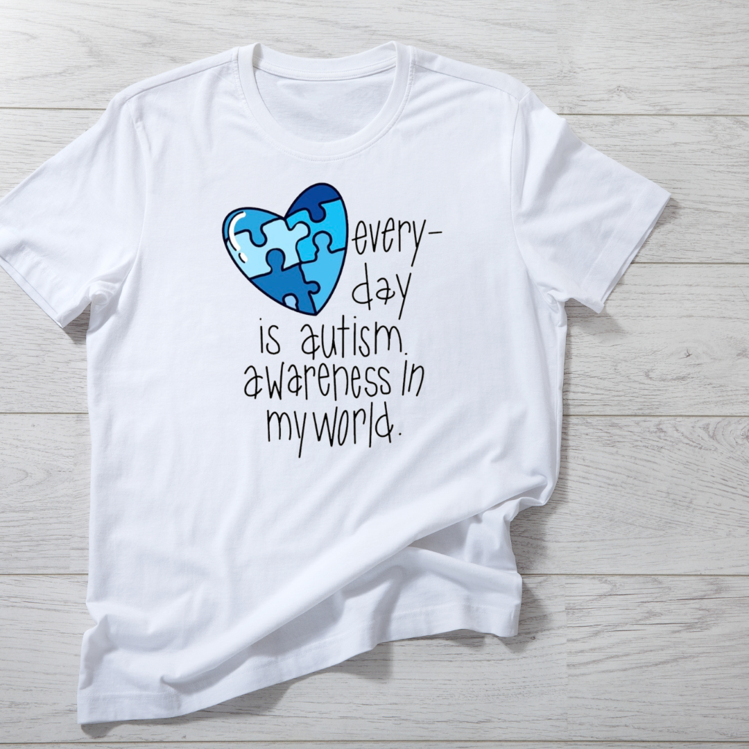 IN APRIL WE WEAR BLUE - AUTISM AWARENESS