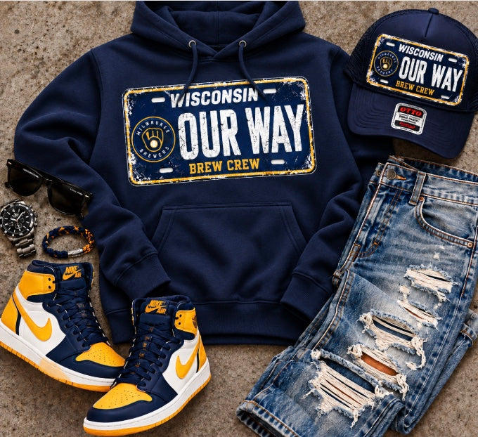 WIN OUR WAY - PLATE