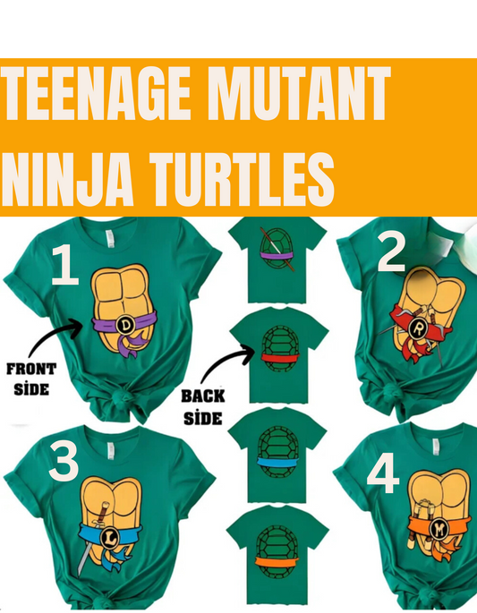 TMNT - CHARACTER TSHIRTS