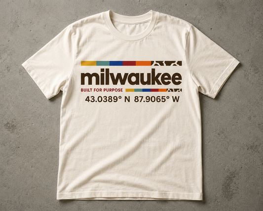 MILWAUKEE Coordinates Tshirt