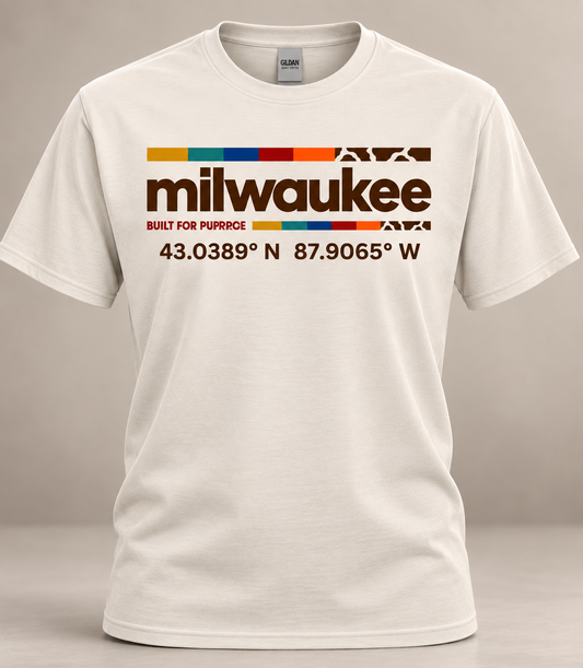 MILWAUKEE Coordinates Tshirt