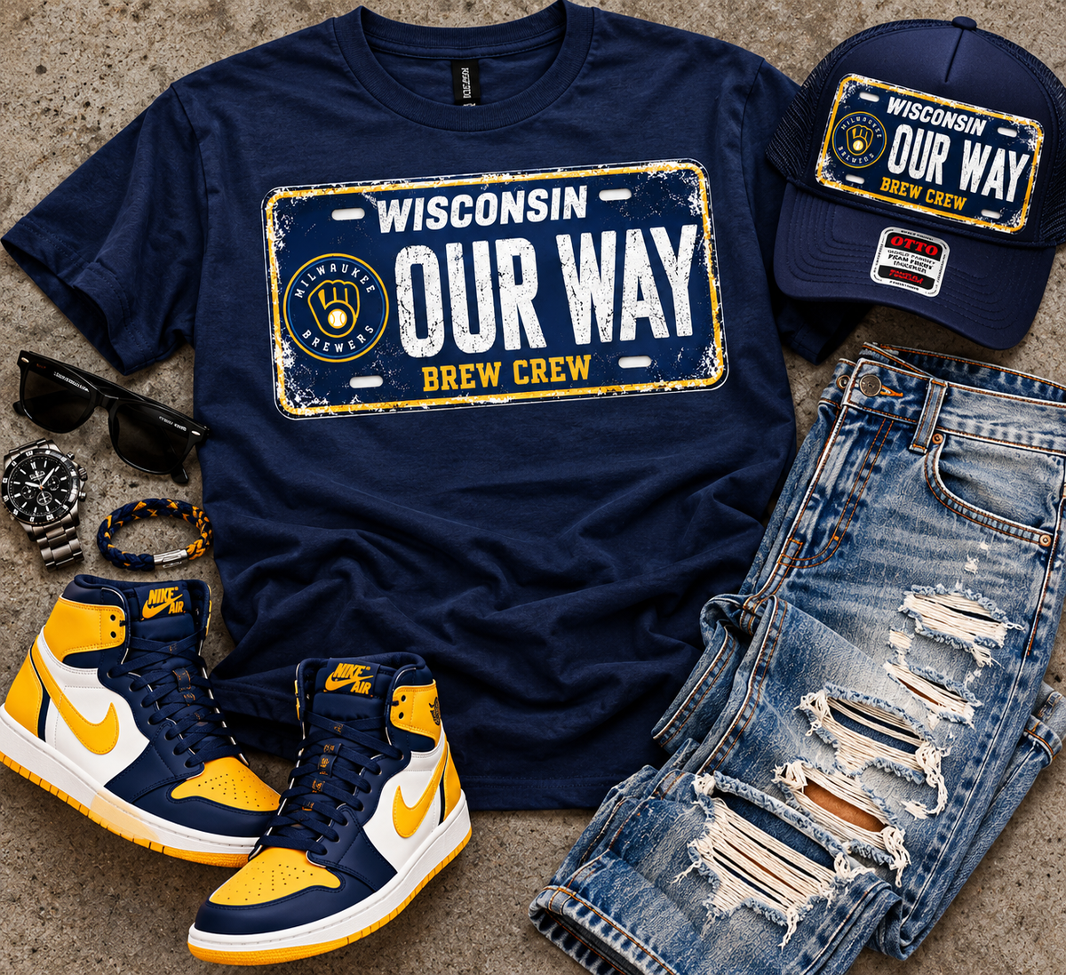 WIN OUR WAY - PLATE
