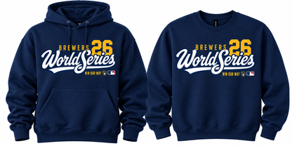 WORLD SERIES - HOODIE AND CREWNECK