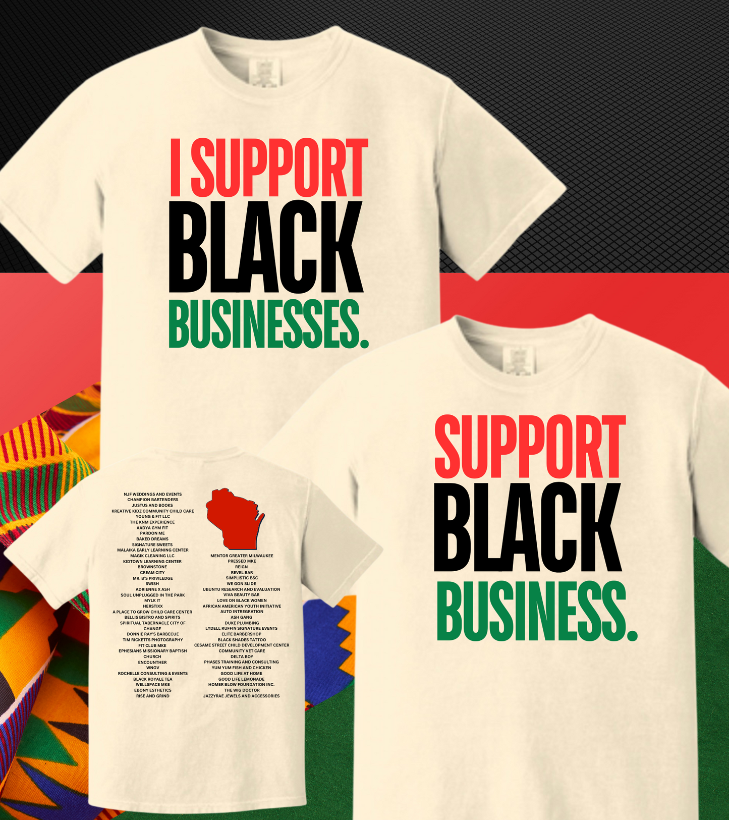SUPPORT BLACK BUSINESSES.