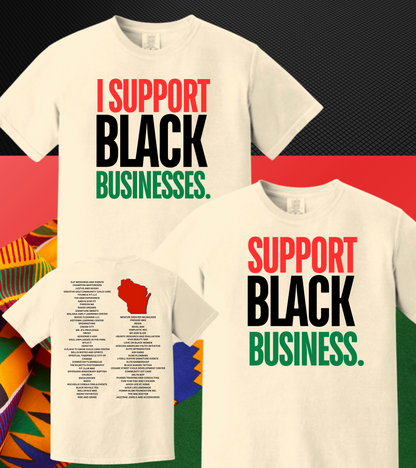SUPPORT BLACK BUSINESSES.