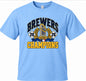 Brew Crew Champions   - LIGHT BLUE