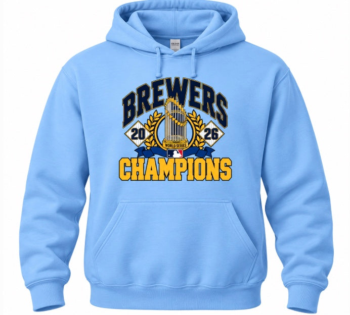 Brew Crew Champions   - LIGHT BLUE