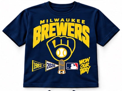 WS Champions - Milw Brewers - NAVY BLUE