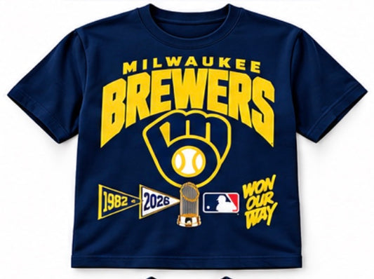 WS Champions - Milw Brewers - NAVY BLUE