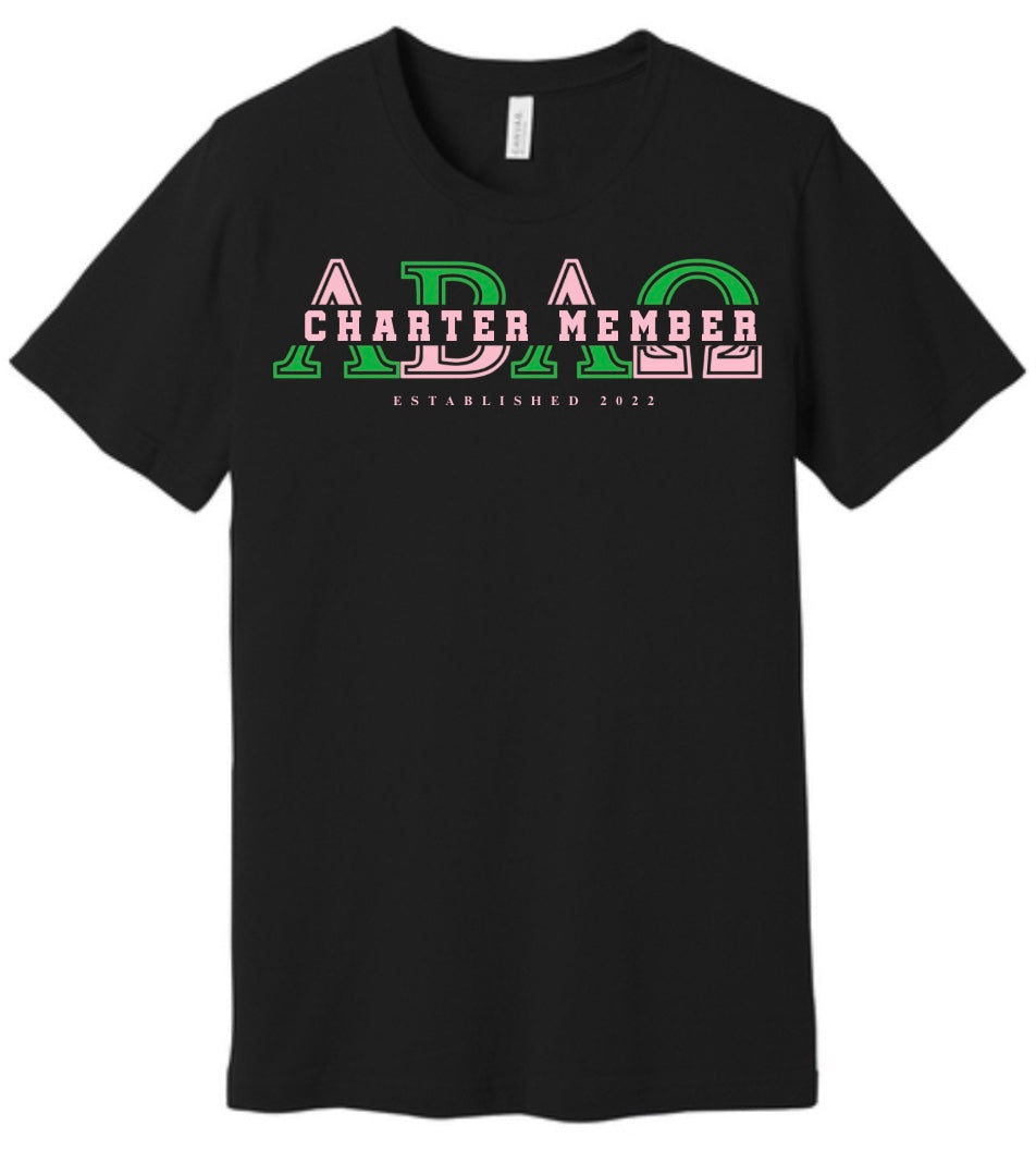 Alpha Beta Lambda Omega Charter Member Tshirt