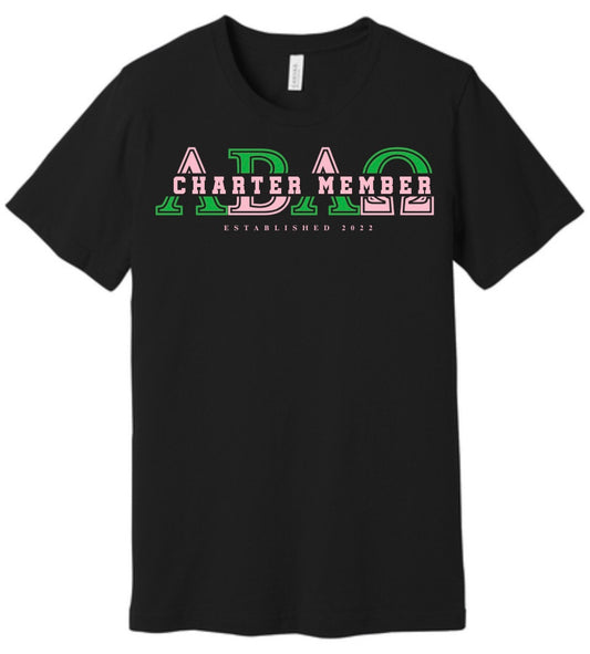 Alpha Beta Lambda Omega Charter Member Tshirt