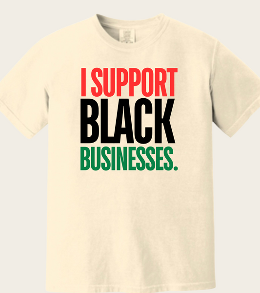 SUPPORT BLACK BUSINESSES.