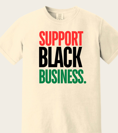 SUPPORT BLACK BUSINESSES.