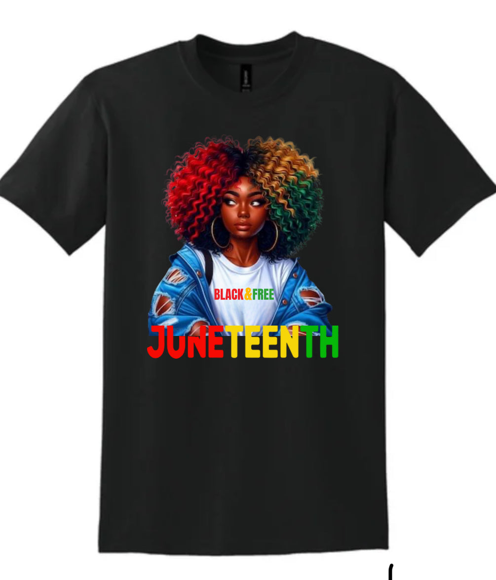 Juneteenth - Black & Free Girl